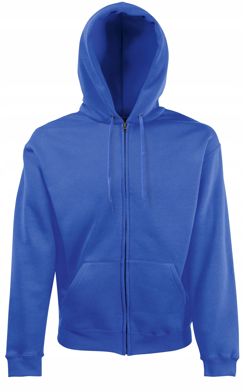 

Fruit Of The Loom Bluza z Kapturem Zamkiem Blue S