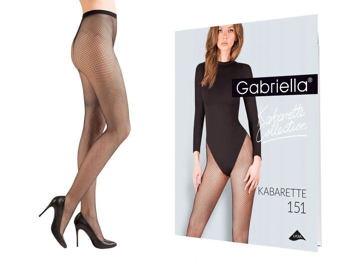 

Kabaretki Gabriella Model 151 Nero 1/2