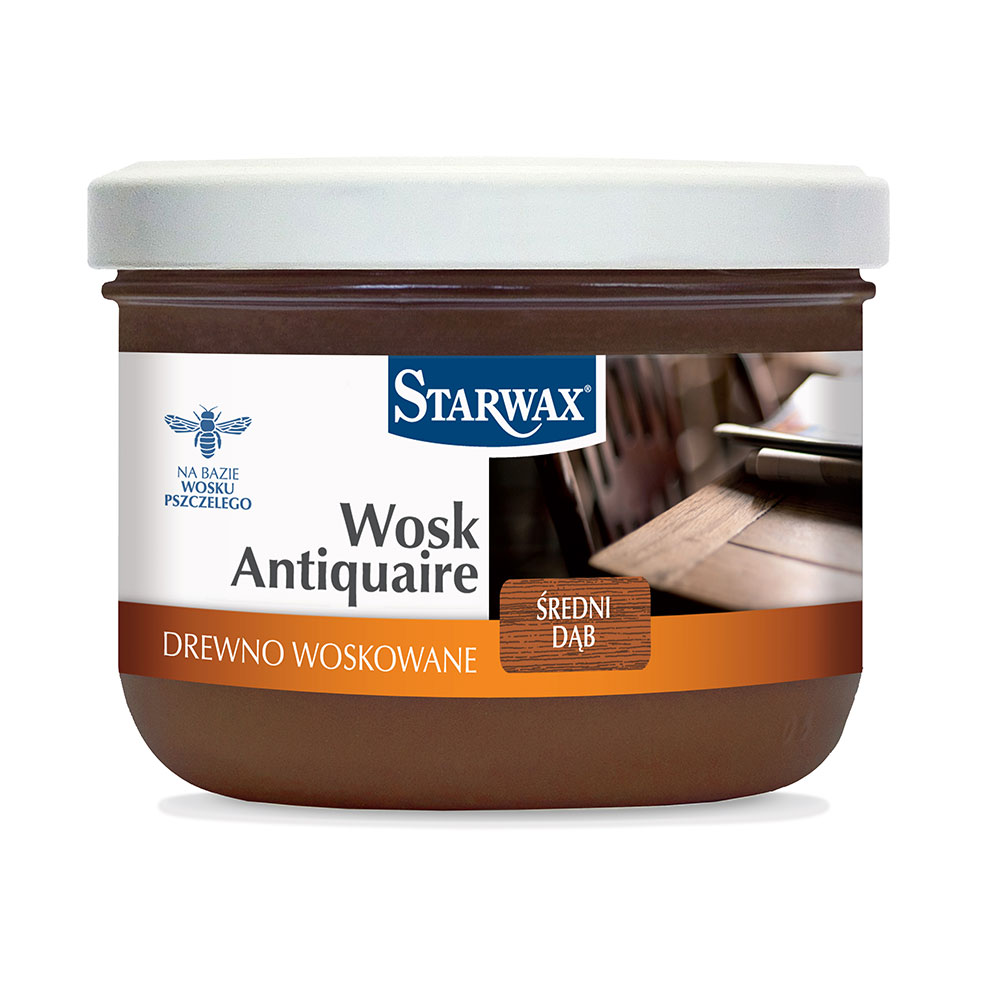 

StarWax Wosk Antiquaire pasta 375ml Średni Dąb