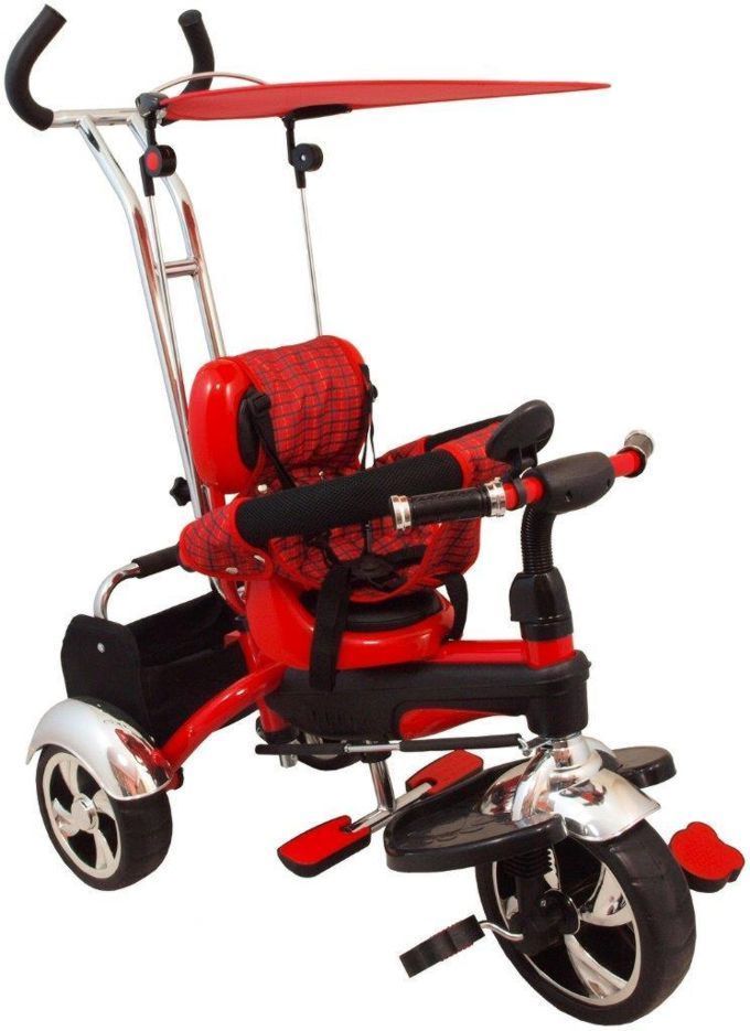 Rowerek trójkołowy Trike New Red koła na Łożyskach Maszynowych