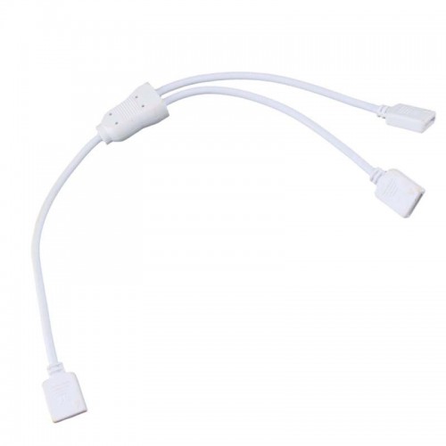 

Rozdzielacz Rgb rozgałęźnik na 2 taśmy Led złączka