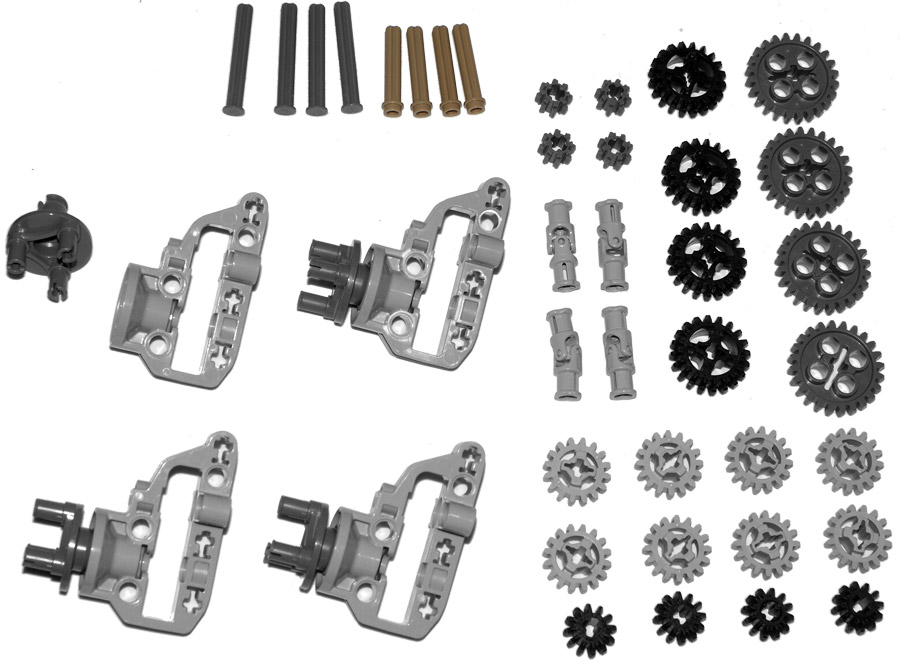 

Lego 92909 92908 3648 32269 zwrotnice / zwolnice
