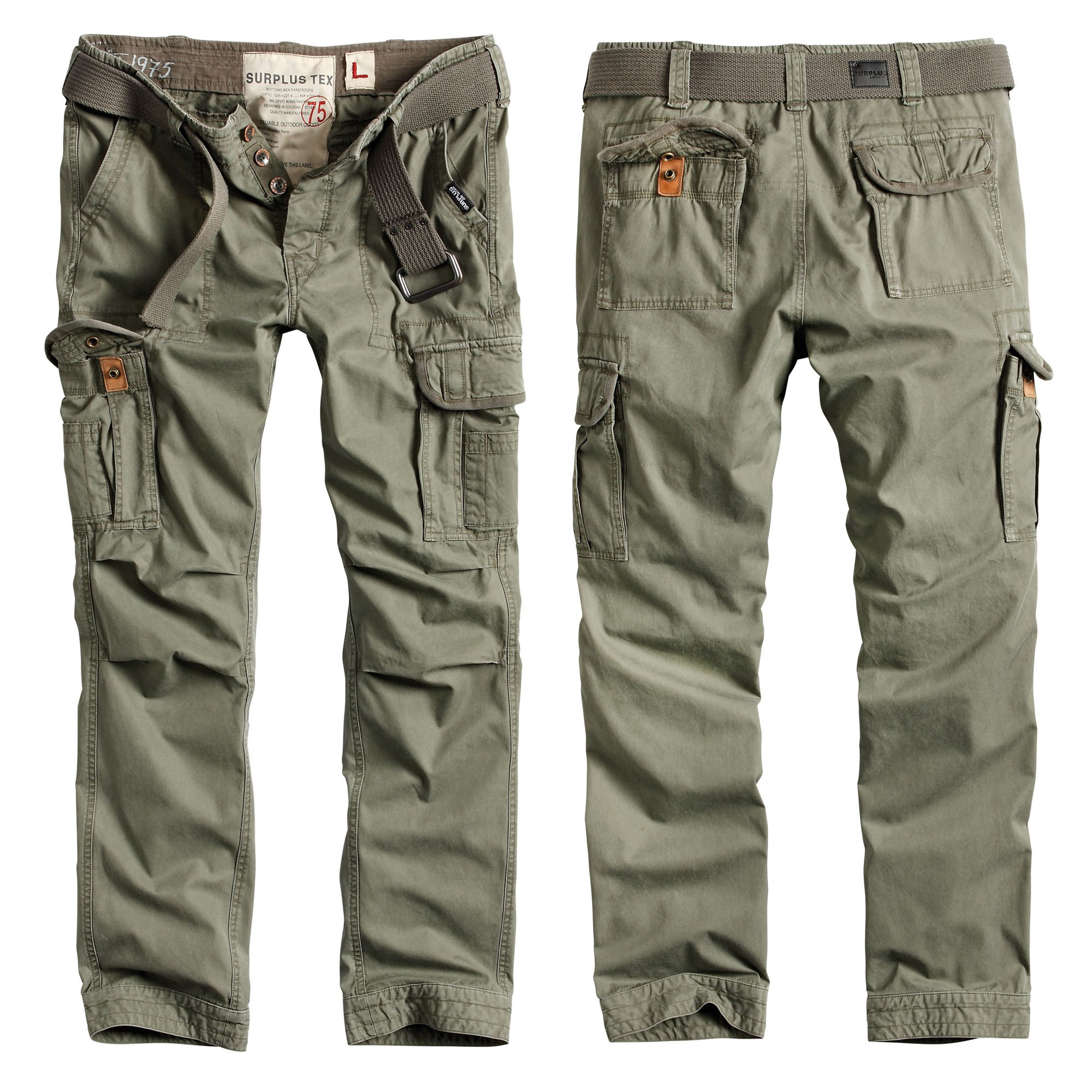 

Spodnie Slim Surplus Premium Slimmy Oliv L
