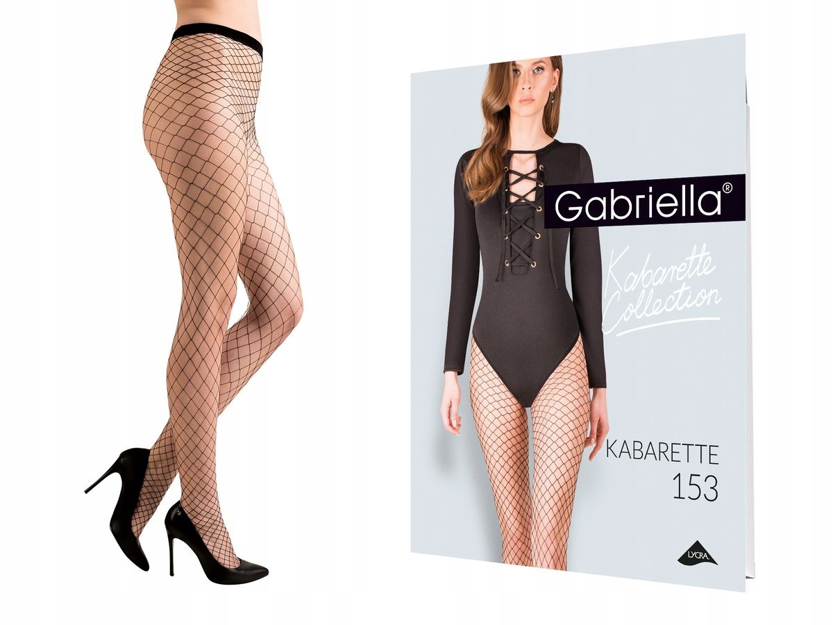 

Kabaretki Gabriella Model 153 Nero 1/2