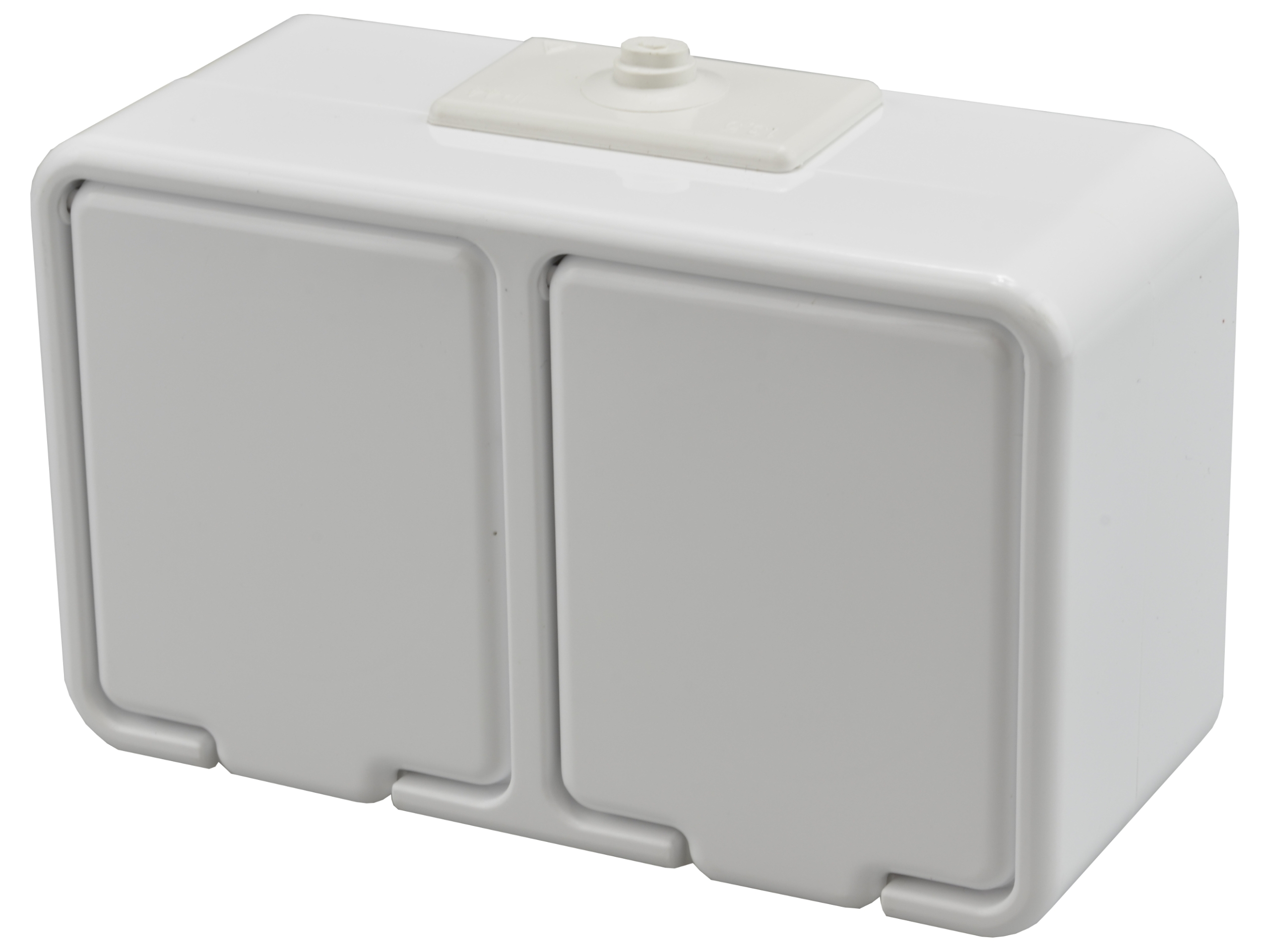 Блок из 3 розеток наружной установки