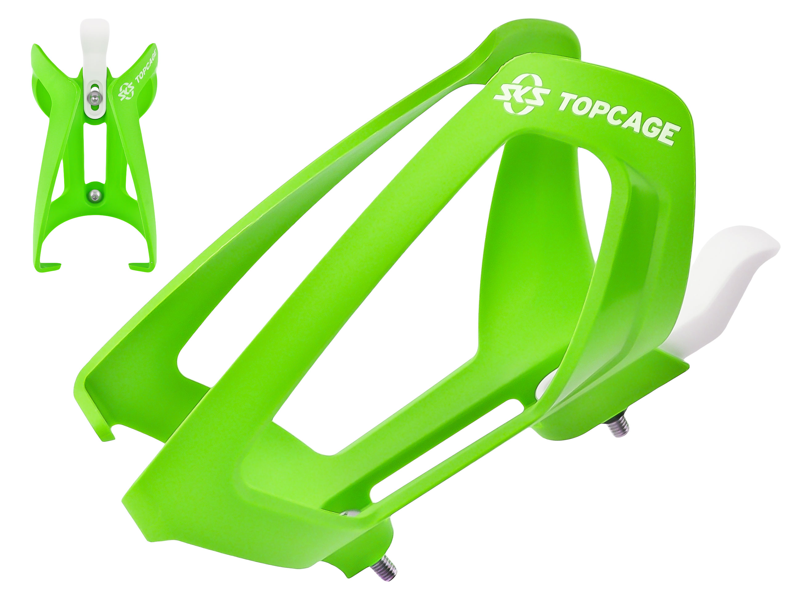 КОРЗИНА НА ФЛЯГУ SKS TOPCAGE ЛЕГКИЙ ЗЕЛЕНЫЙ