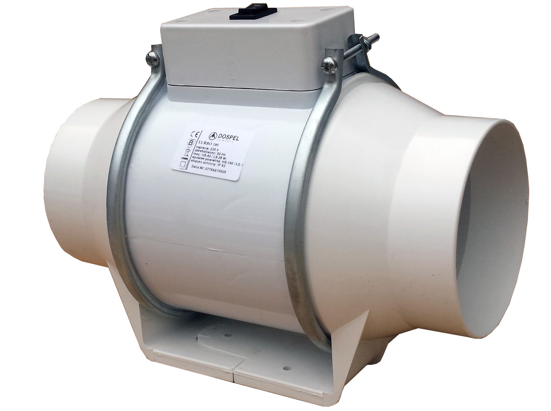 

Wentylator kanałowy Turbo 100 Dospel