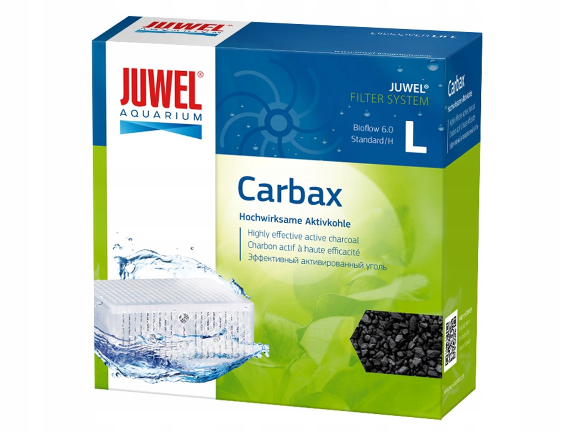 Levně Juwel Carbax L (6.0/Standard) aktivní uhlí do akvária 1 ks