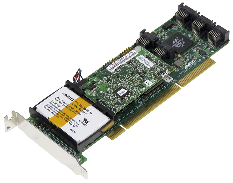 3WARE 9550SX-8LP 8x Sata II Raid Pci-x Lp Bbu