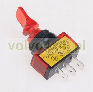 WŁĄCZNIK PRZEŁĄCZNIK 12V ŚWIATŁO HALOGEN LAMPA LED Producent części SCE