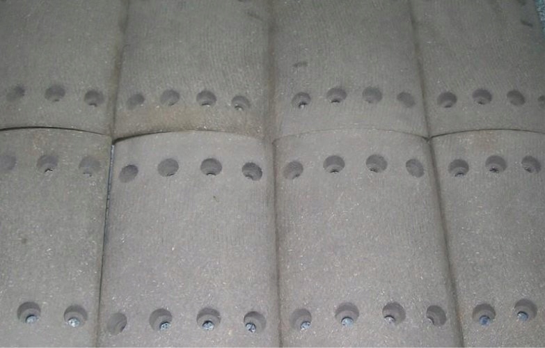 16,3 - Тормозные накладки накладки SAF 19515