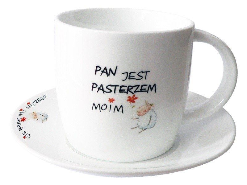 

Filiżanka "Pan jest Pasterzem moim"