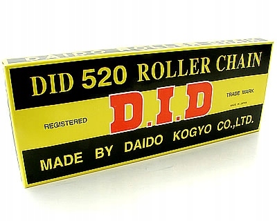 Japonský řetěz DiD 520 Standard 112 článků