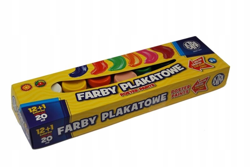 

Farby plakatowe Astra 20 ml 1