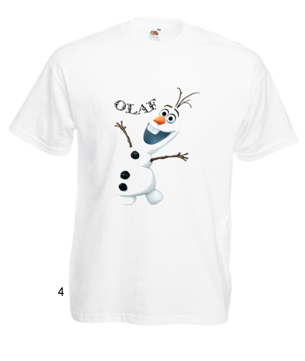 

Koszulki Męskie Kraina Lodu Elsa Olaf Frozen