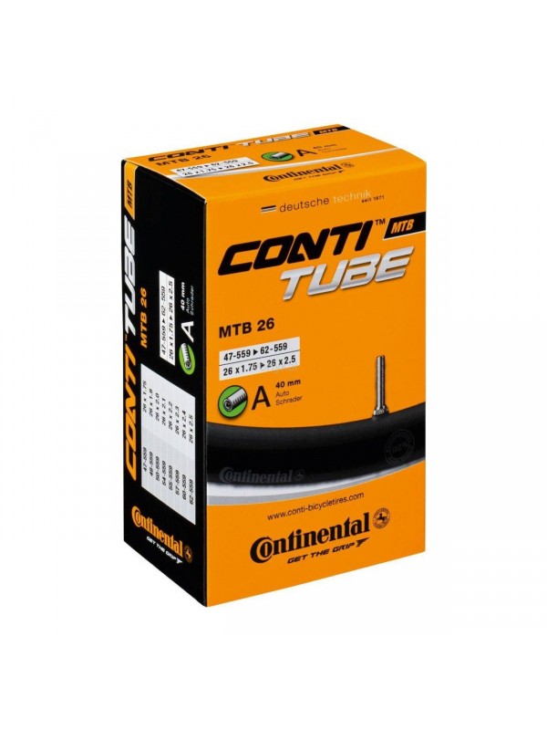 

Dętka Continental Mtb 26 Auto 40mm 47/62-559