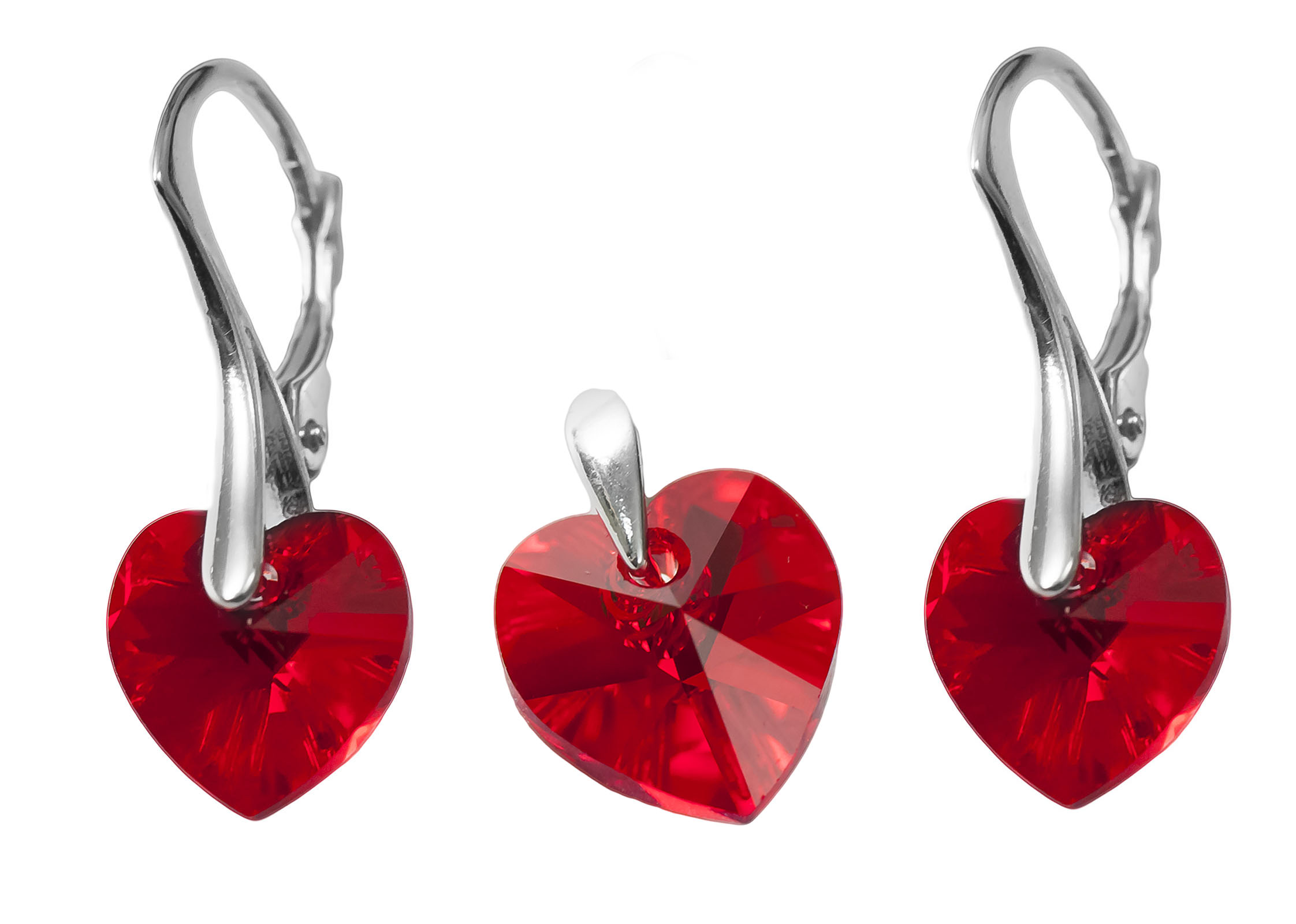 

Swarovski Serce Heart 10mm komplet 12kol