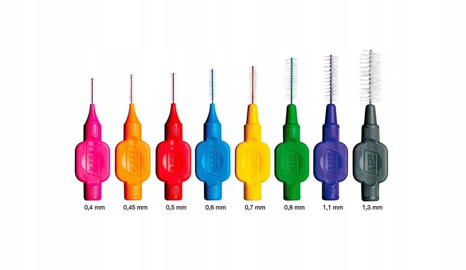 

TePe MIX Original międzyzębowe 0,4mm-1,3mm 8szt