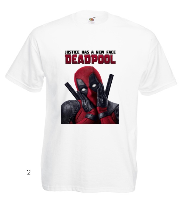 

Koszulki Męskie Wzory Deadpool Dead Pool