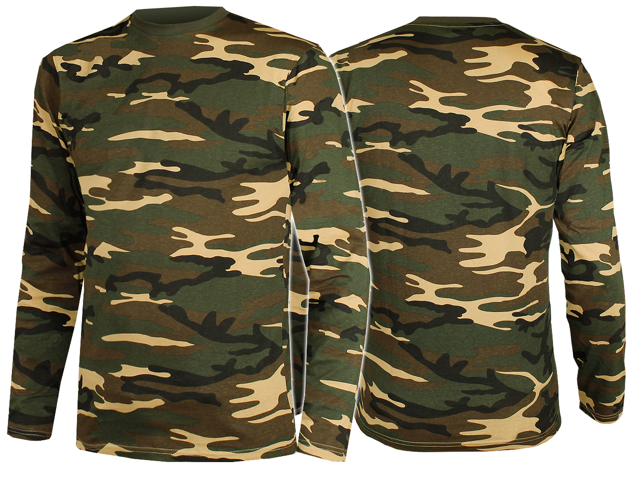 

Koszulka Bluza z Długim Rękawem Long Woodland L
