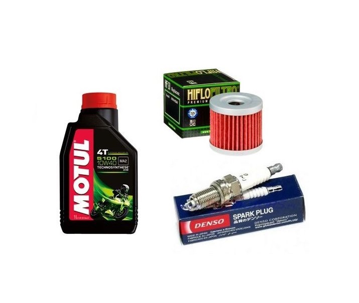 

Olej Motul filtr świeca Suzuki GZ125 Marauder