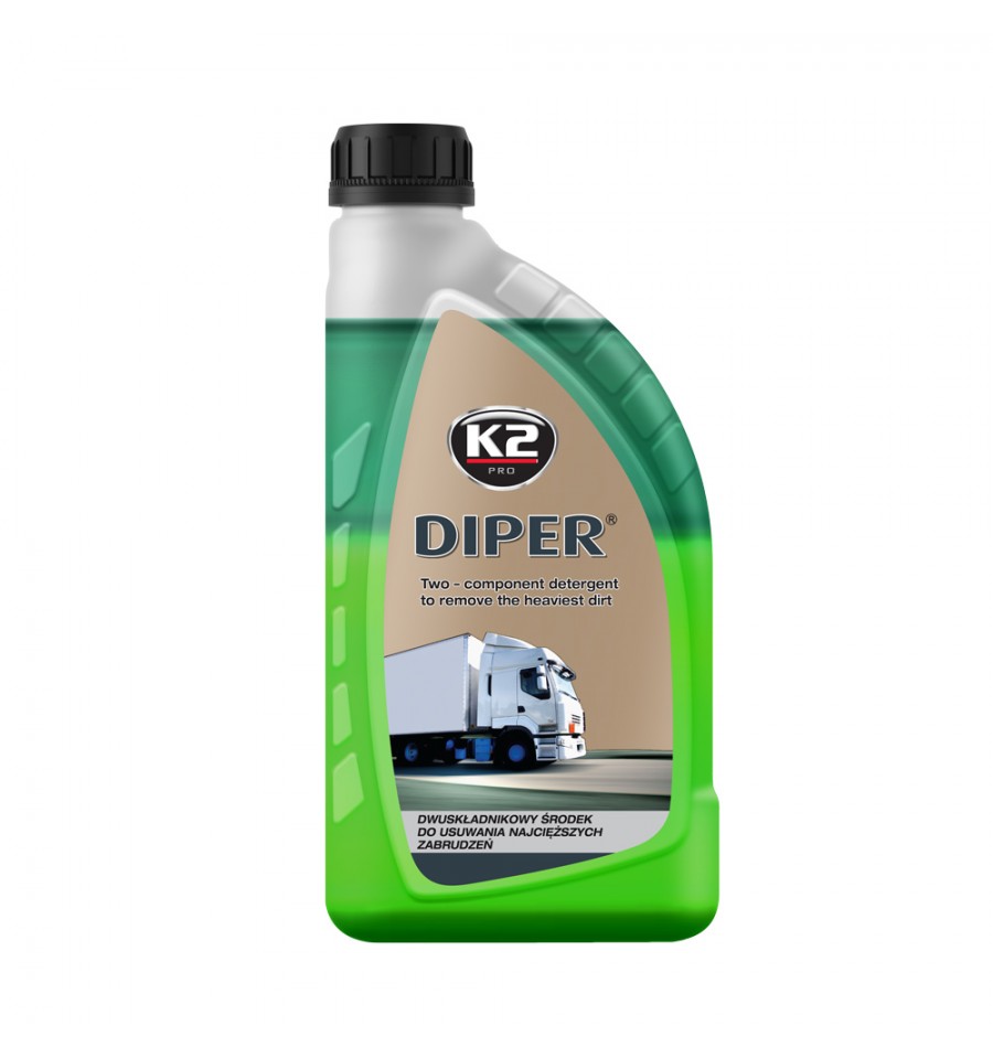 

K2 Diper 1l Dwuskładnik. Silna Piana Aktywna Dimer