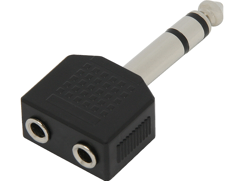 

Adapter wtyk jack 6,3 2gnia jack 3,5 stereo(0581