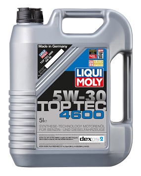 

Liqui Moly 5W30 Top Tec 4600 5L C3 Gm Dexos2 2316
