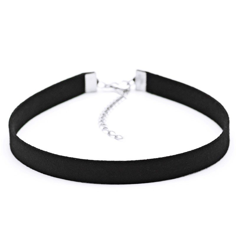 

Naszyjnik Choker czarny Aksamitka 10mm różne długo