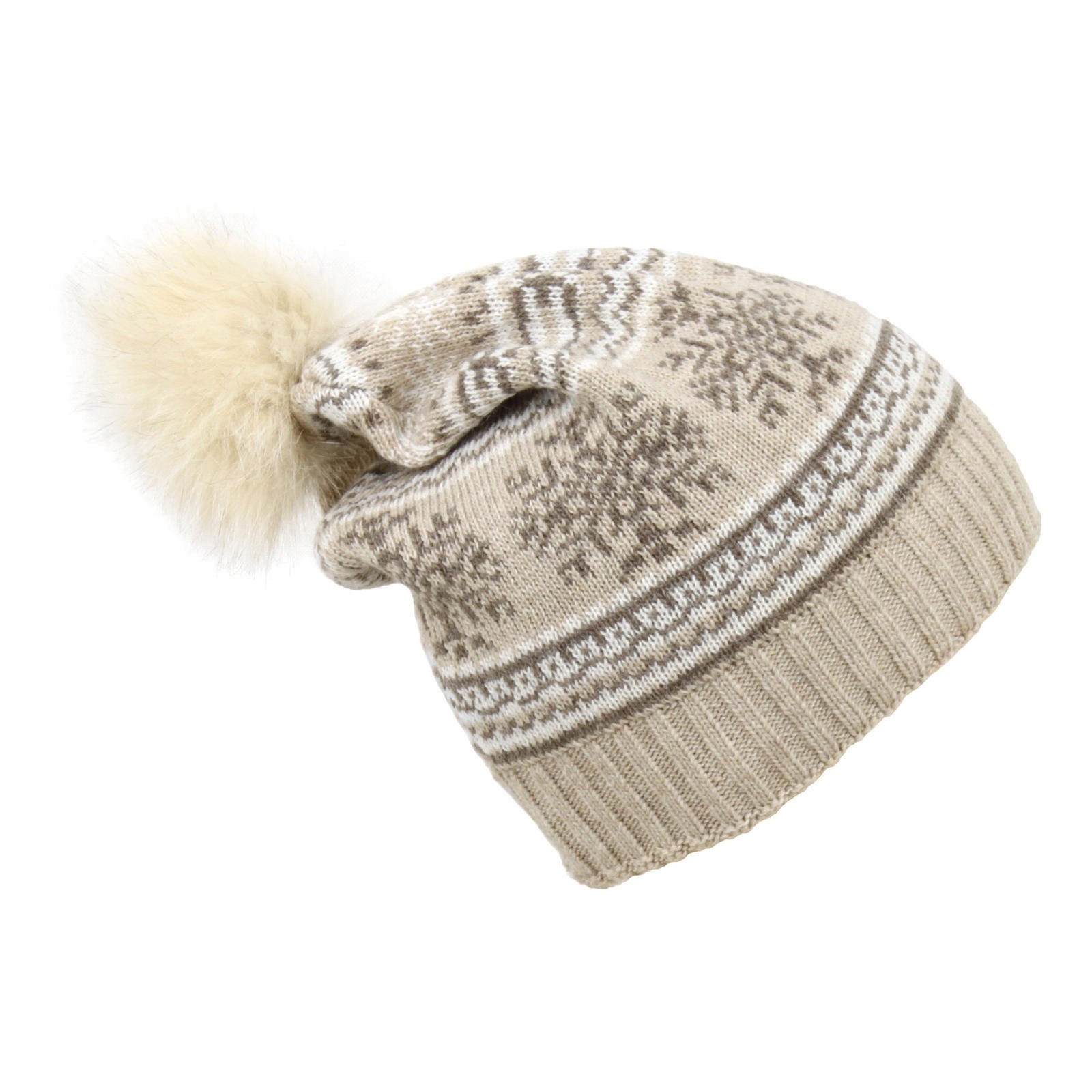 

W321E Polar Fashion Ciepła Czapka Zimowa Beanie