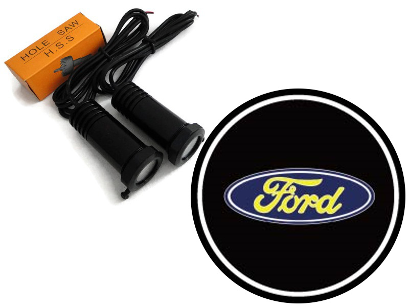 свет LED POWITALNE ЛОГОТИП FORD MAXX MOC 2x7w CREE foto 1