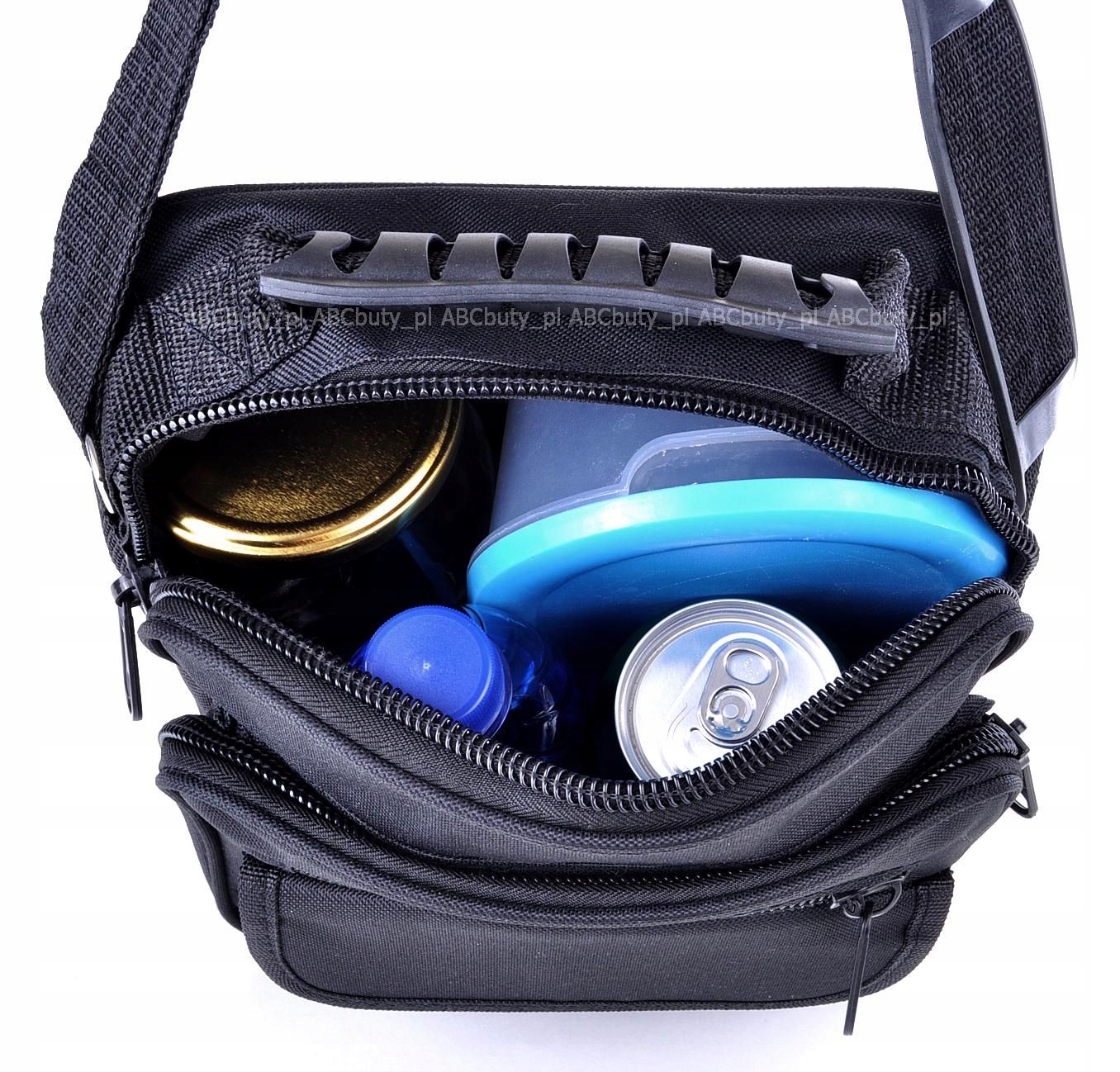 KLASYCZNA MAŁA MĘSKA TORBA NA BAGAŻ PODRĘCZNY PICIE LUNCH SASZETKA KABURA Marka inna