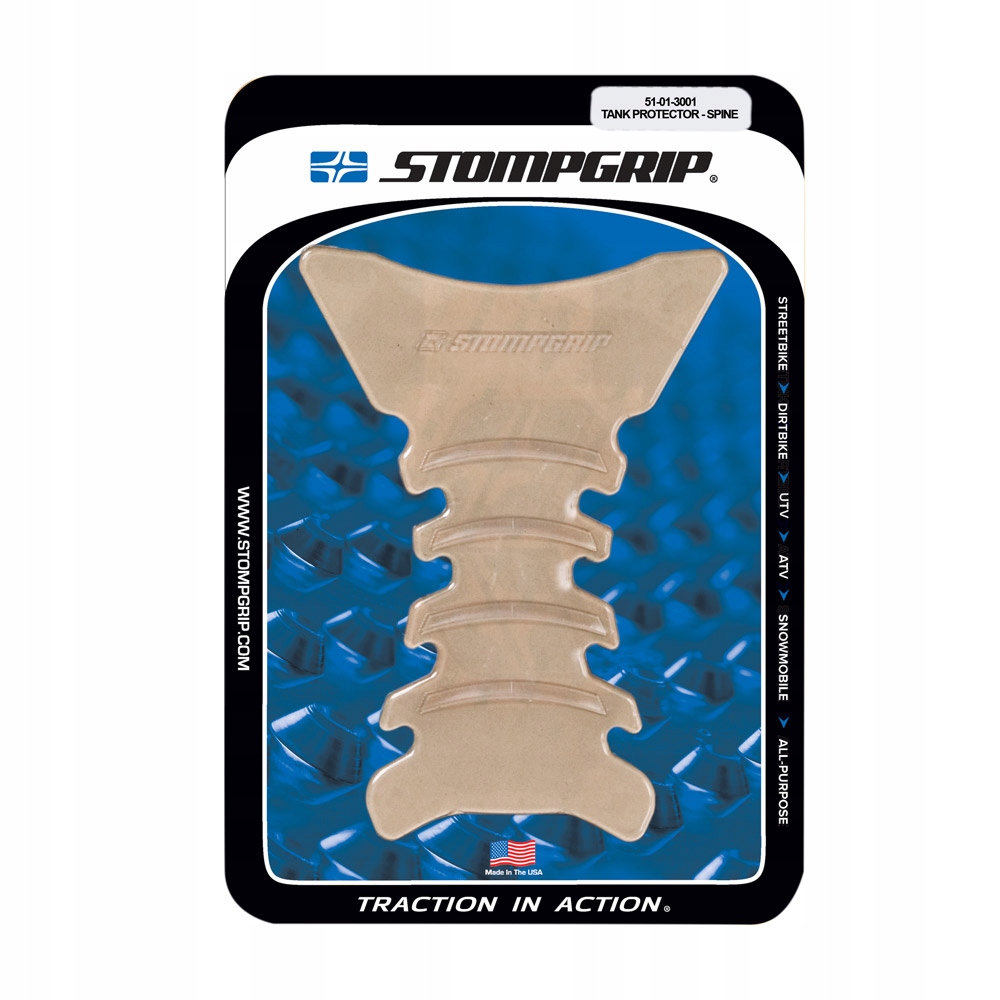 STOMPGRIP TANKPAD УНІВЕРСАЛЬНИЙ TANK PROTECTOR SPINE