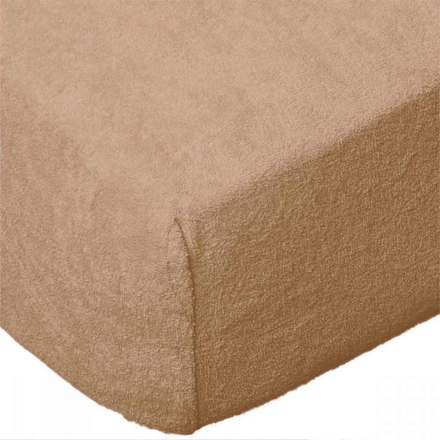 

Prześcieradło Frotte 120x200 wz. beżowy