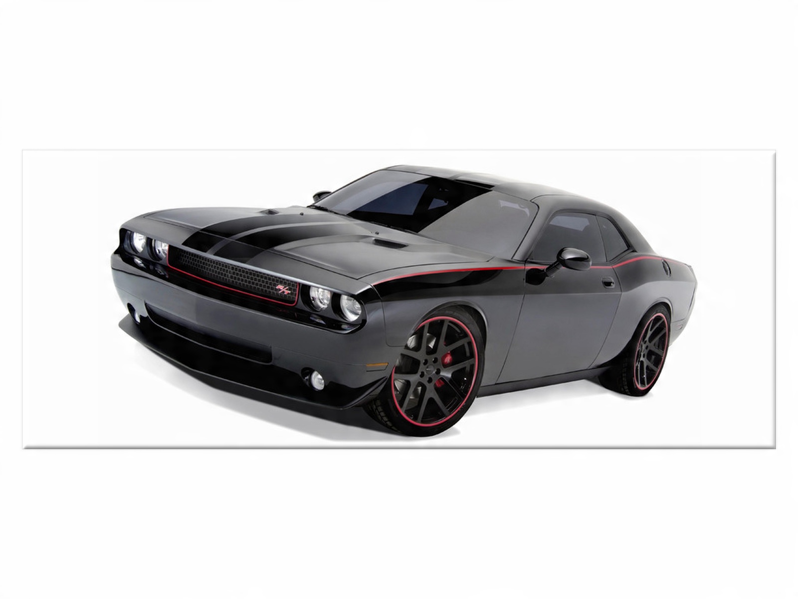 

Obraz Samochód Rt 100x40 dodge challenger blacktop