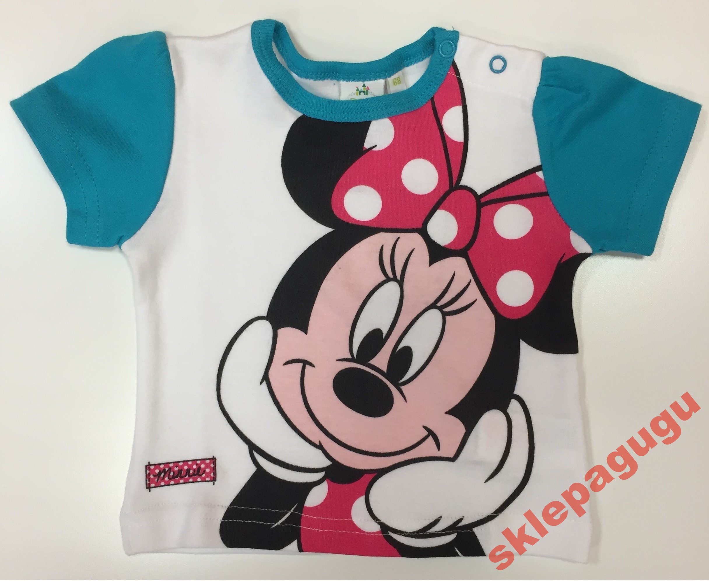 

Disney Myszka Minnie Mini koszulka T-shirt Nowa 68