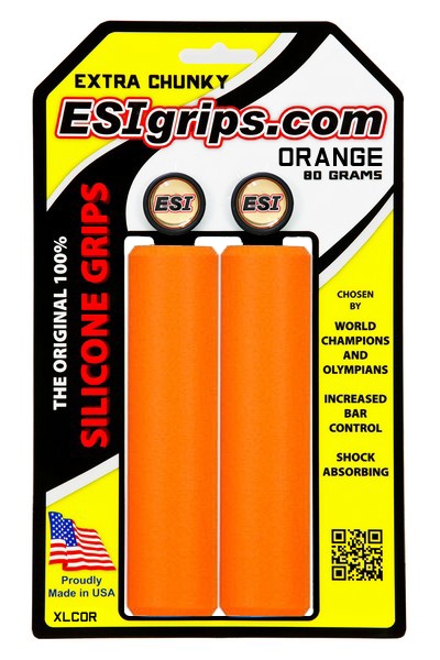 

Esi Grips chwyty Extra Chunky 80g pomaranc + korki