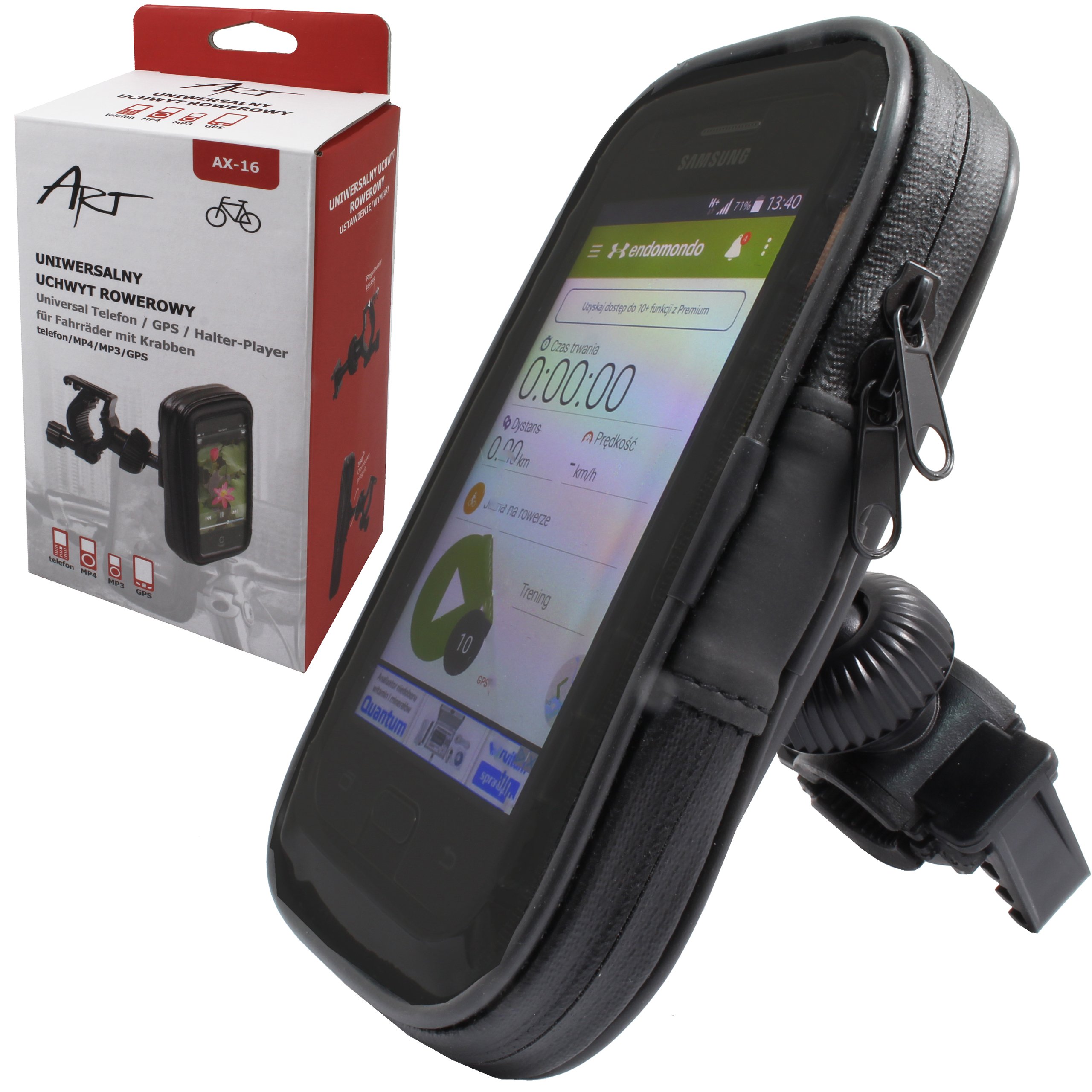 

Uchwyt Rowerowy Na Telefon Gps Rower Motocykl Etui