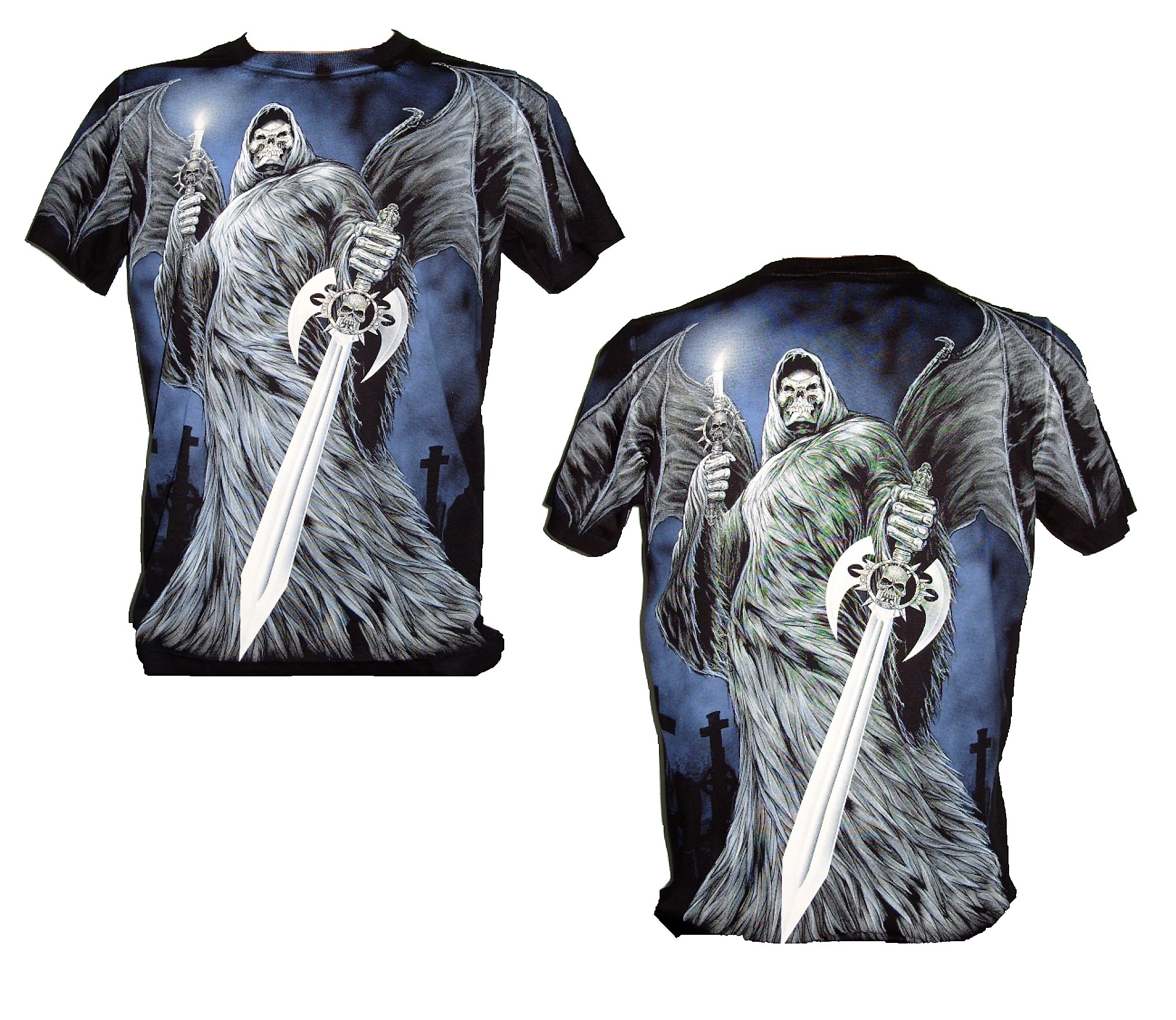 

Koszulka Death Full P.rock Eagle D111 L