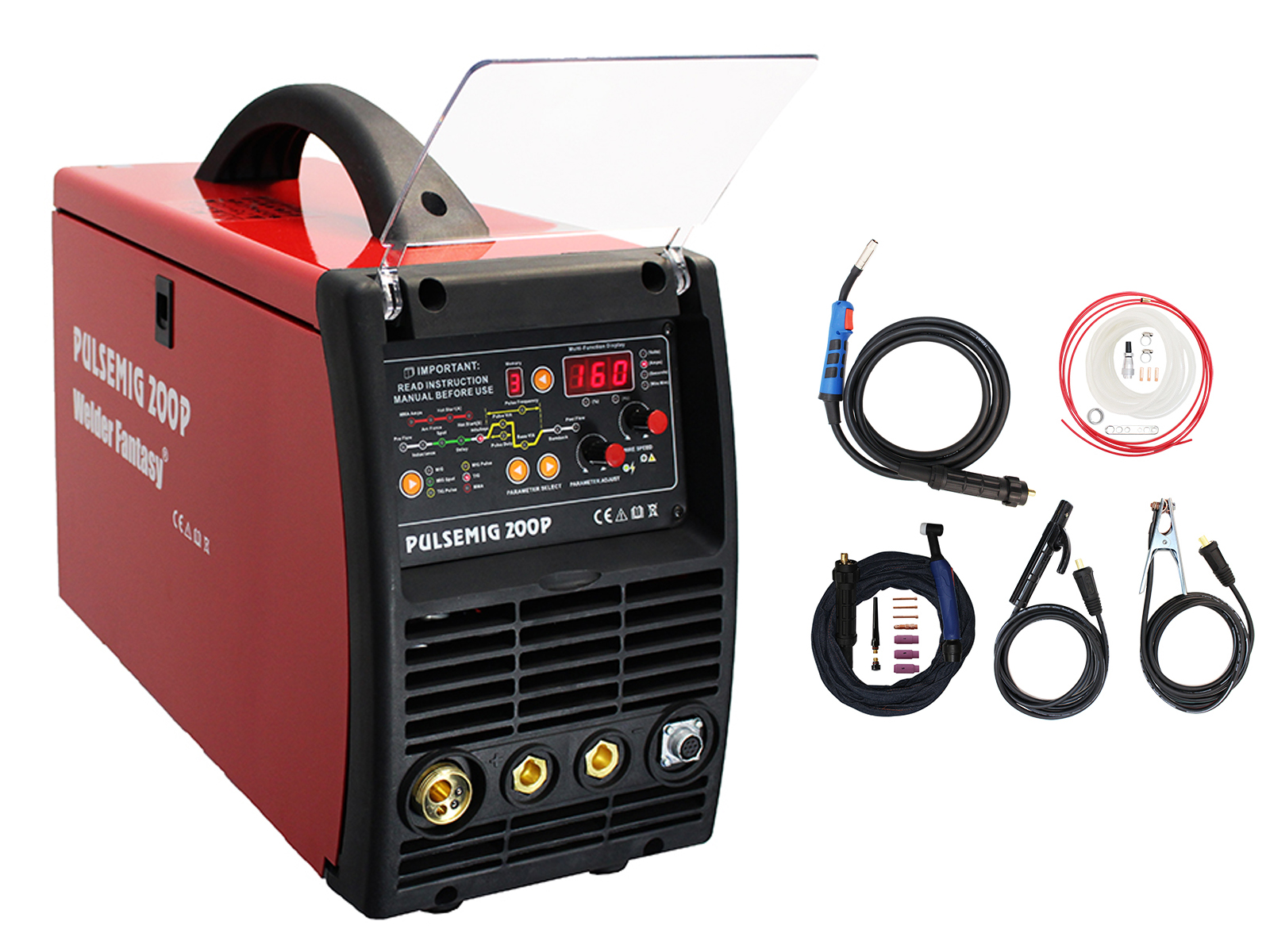 Полуавтоматический инвертор PULSEMIG 200 MIG / TIG / MMA