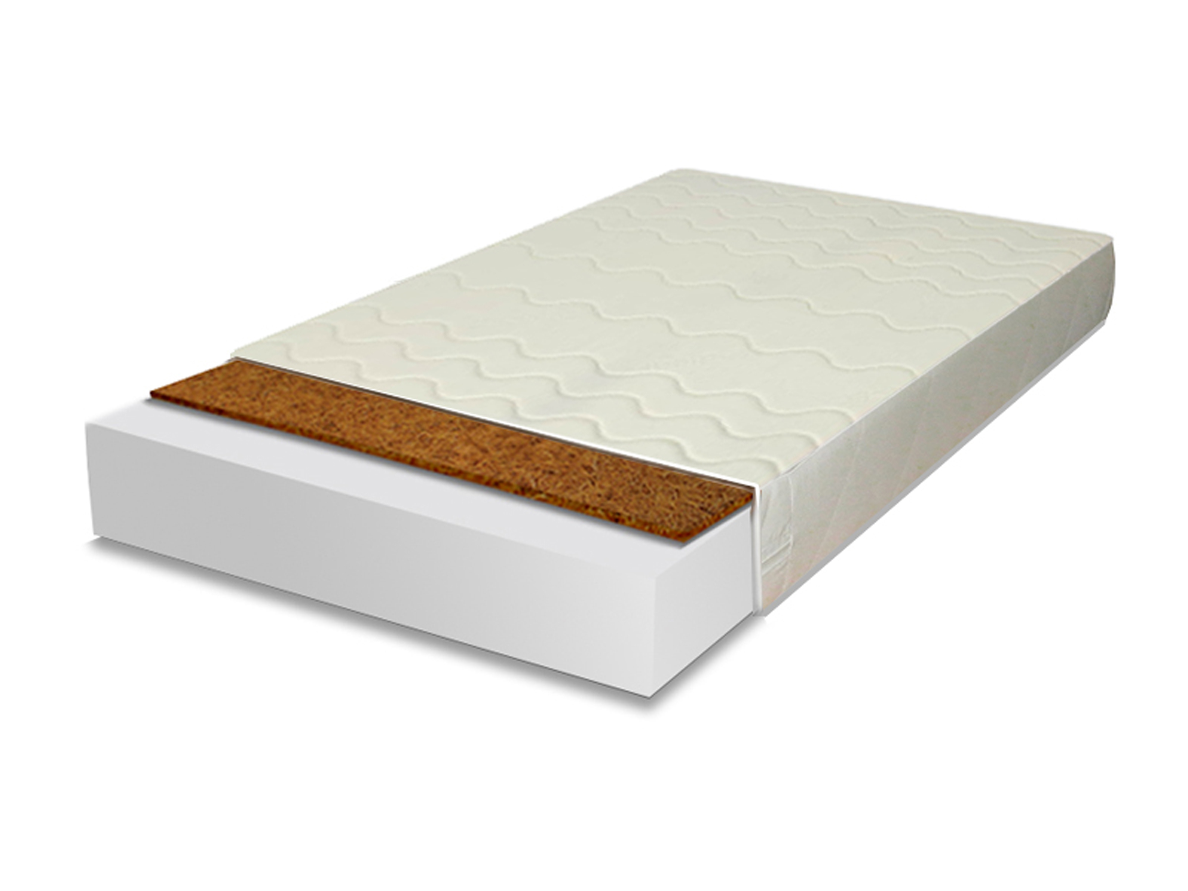 Materac dwustronny Pianka-kokos 80x190x10cm