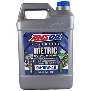 AMSOIL SYNTHETIC MOTORCYCLE OIL 10W40 3,784L MCF