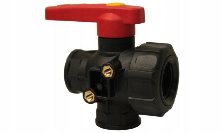 45531114 - Трехходовой шаровой кран 1 дюйм 16 бар опрыскиватель