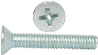 

M2,5x16 Wkręty z łbem stożkowym ocynk Din 965 20sz