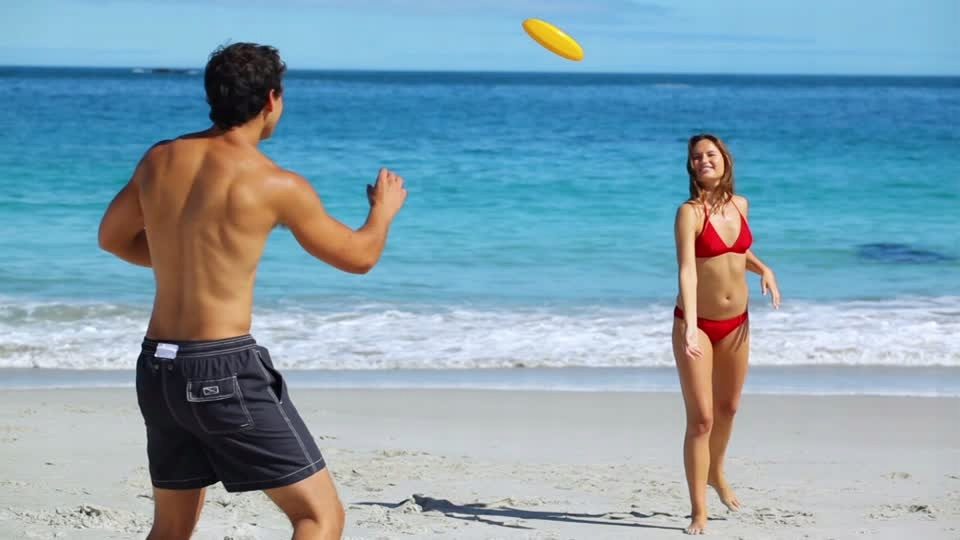 Latający dysk frisbee duży talerz 26cm Marka inna