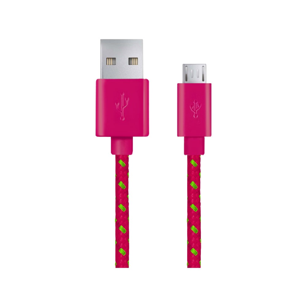 

Kabel USB-micro Usb 1m Oplot Do Smartfonu Różowy