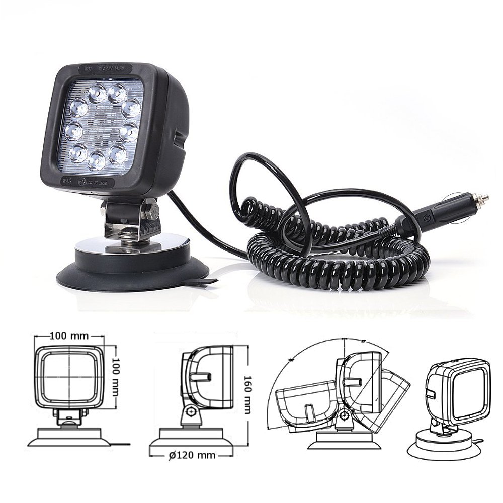 Светодиодная рабочая Лампа галогенная 1980LM Магнит № 683.3
