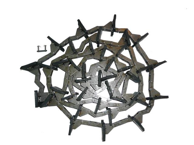 38,4 - Ланцюг елеватора 6MB Claas Dominator Mercator Meg