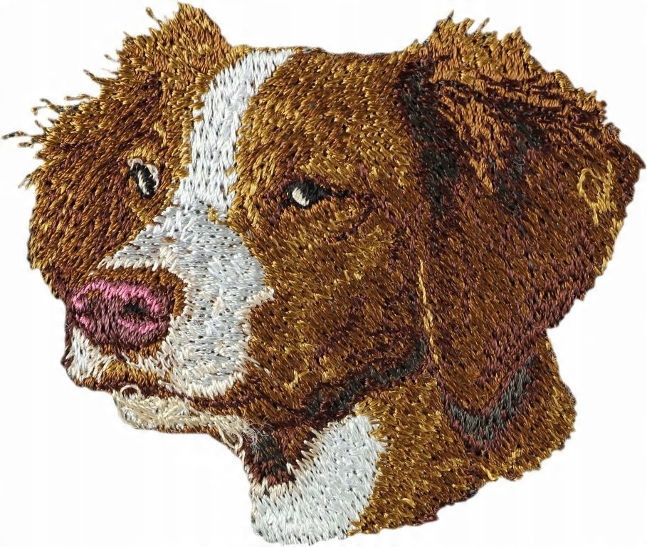 

Brittany spaniel Haft Naszywka Przyszywka Łata