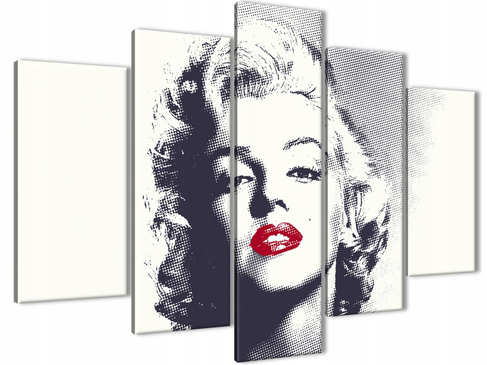 

Obraz Marilyn Monroe z czerwonymi ustami 150x100 d